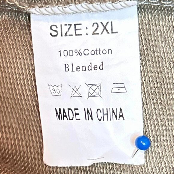 Size 2X Womans Long Sleeve Lt Green Pullover Top - Picture 5 of 8